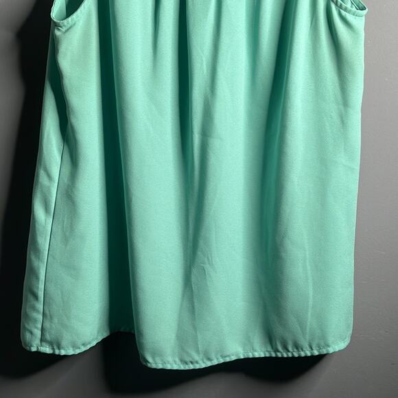 Loft Mint Green Sleeveless Tunic Size Medium - Picture 7 of 7